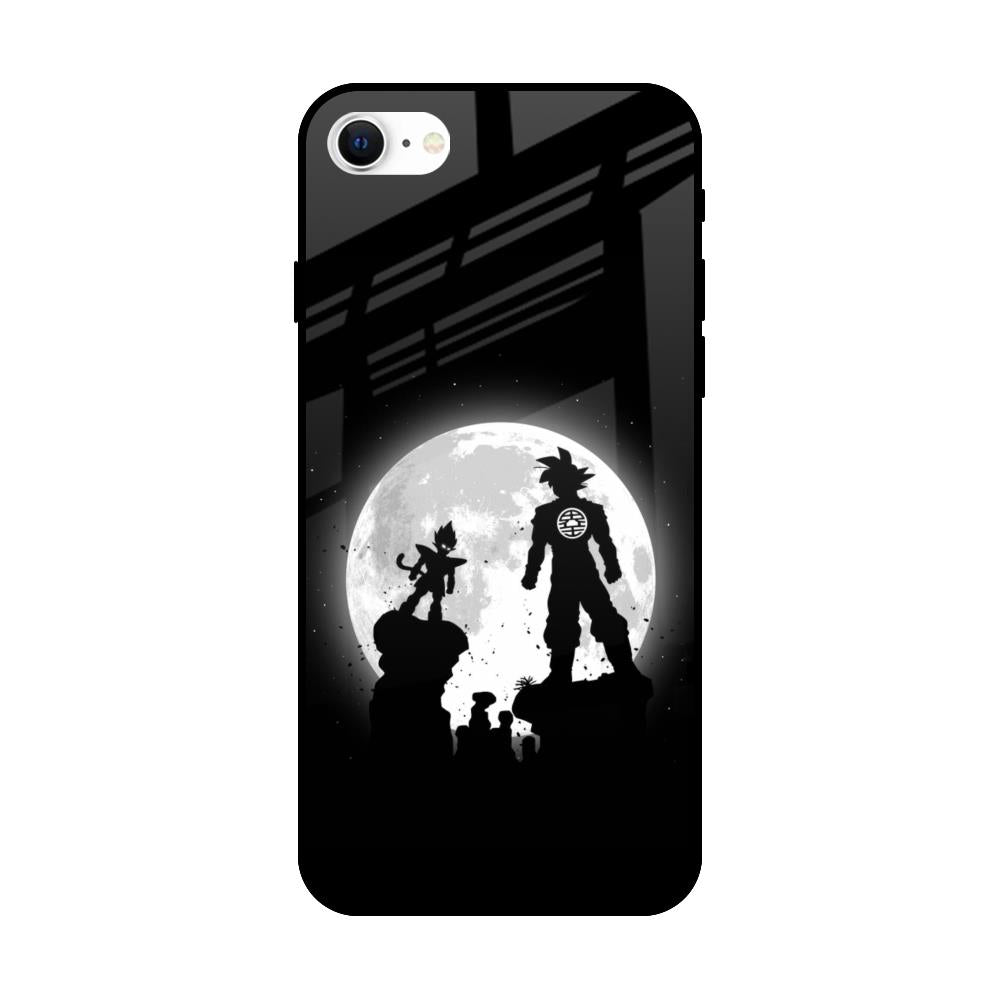 True Saiyans iPhone SE 2022 Glass Back Cover Online