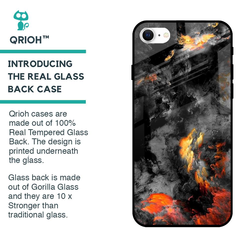 Lava Explode Glass Case for iPhone SE 2022