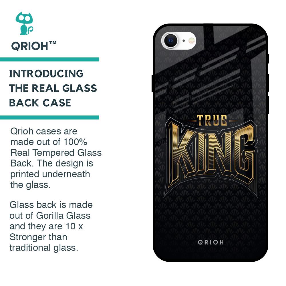 True King Glass Case for iPhone SE 2022