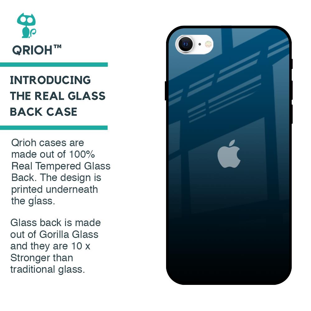 Sailor Blue Glass Case For iPhone SE 2022