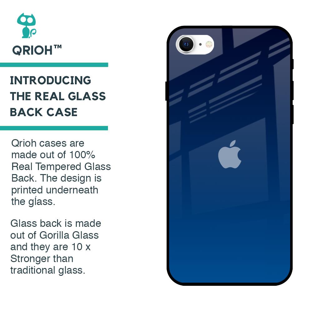 Very Blue Glass Case for iPhone SE 2022