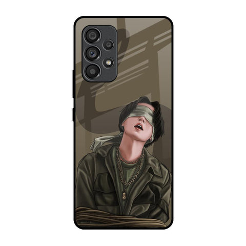 Blind Fold Samsung Galaxy A53 5G Glass Back Cover Online