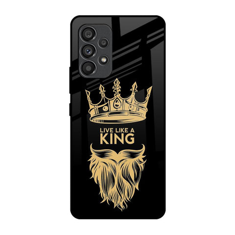 King Life Samsung Galaxy A53 5G Glass Back Cover Online
