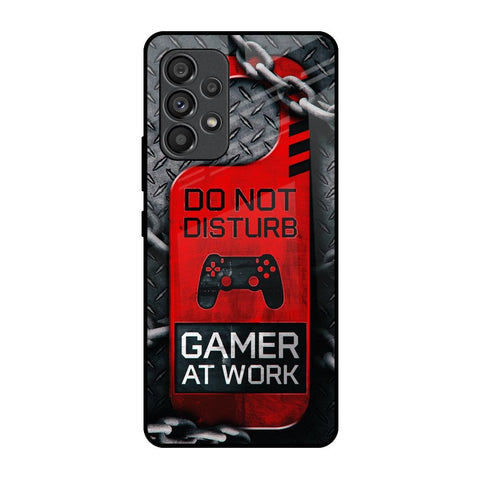 Do No Disturb Samsung Galaxy A53 5G Glass Back Cover Online