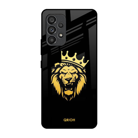 Lion The King Samsung Galaxy A53 5G Glass Back Cover Online