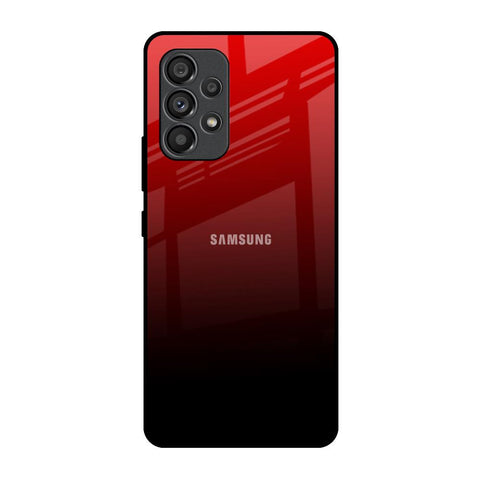 Maroon Faded Samsung Galaxy A53 5G Glass Back Cover Online