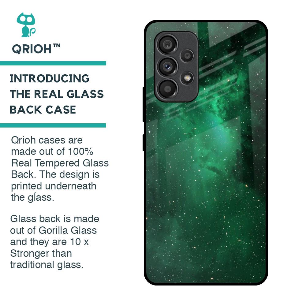 Emerald Firefly Glass Case For Samsung Galaxy A53 5G