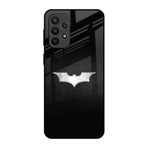 Super Hero Logo Samsung Galaxy A23 Glass Back Cover Online