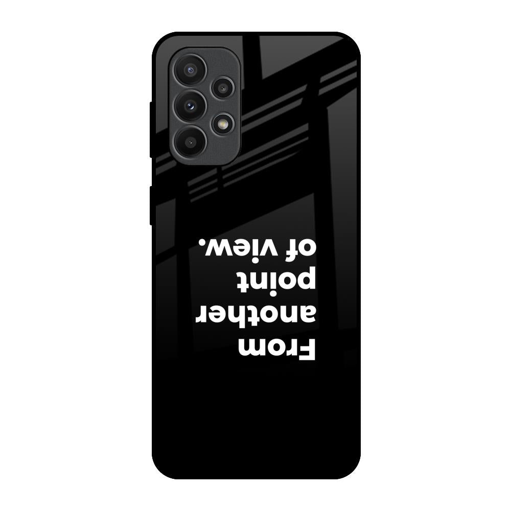 Motivation Samsung Galaxy A23 Glass Back Cover Online