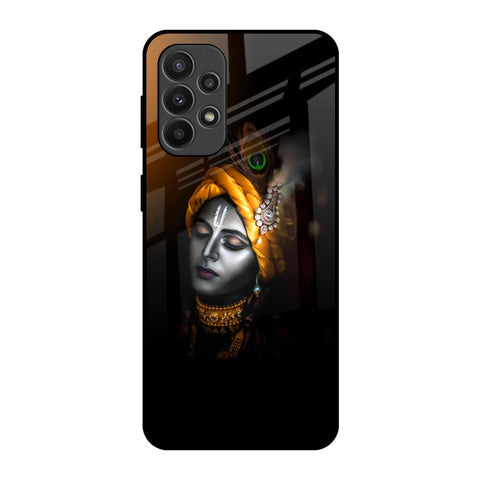 Ombre Krishna Samsung Galaxy A23 Glass Back Cover Online