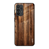 Timber Printed Samsung Galaxy A23 Glass Back Cover Online