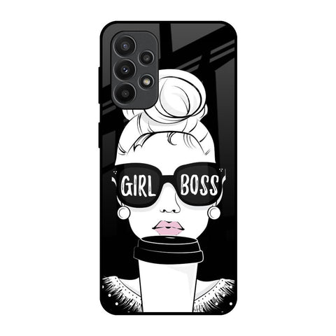 Girl Boss Samsung Galaxy A23 Glass Back Cover Online
