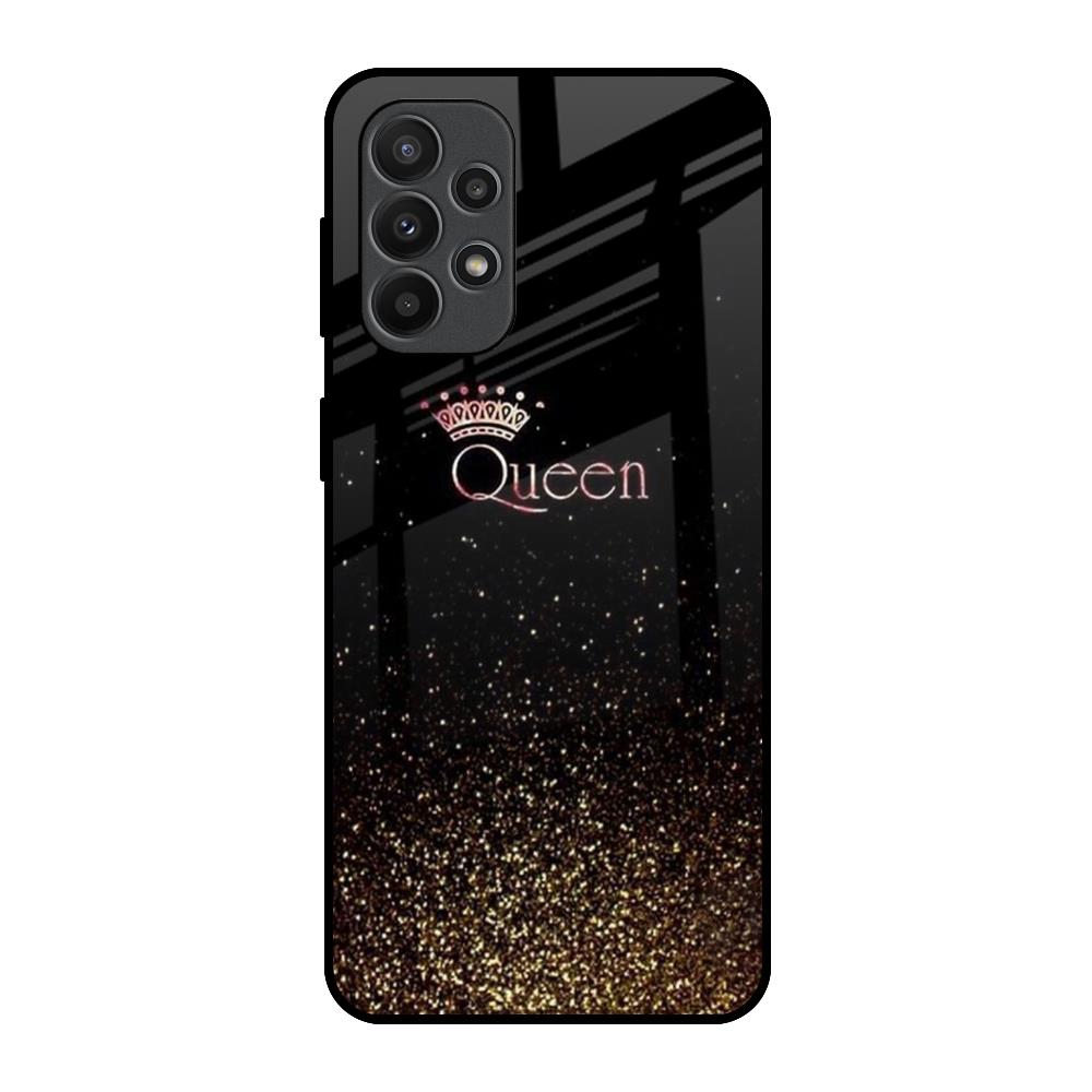 I Am The Queen Samsung Galaxy A23 Glass Back Cover Online