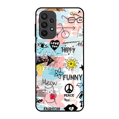 Just For You Samsung Galaxy A23 Glass Back Cover Online