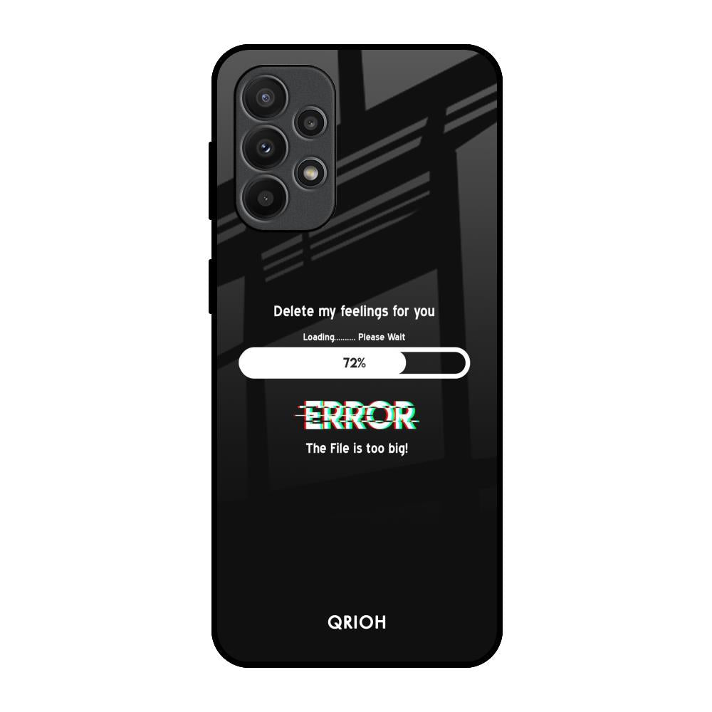 Error Samsung Galaxy A23 Glass Back Cover Online