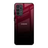 Wine Red Samsung Galaxy A23 Glass Back Cover Online