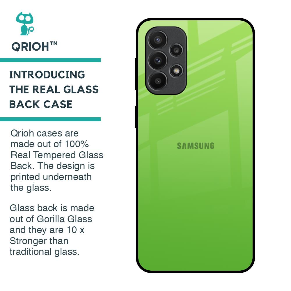 Paradise Green Glass Case For Samsung Galaxy A23