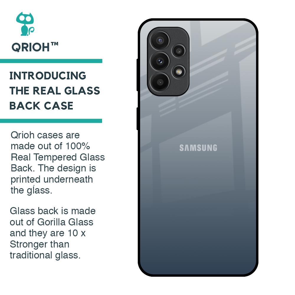 Dynamic Black Range Glass Case for Samsung Galaxy A23