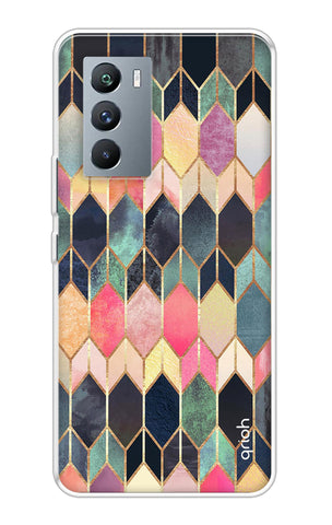 Shimmery Pattern iQOO 9 SE Back Cover