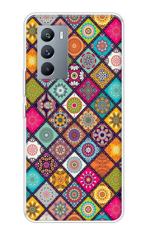 Multicolor Mandala iQOO 9 SE Back Cover