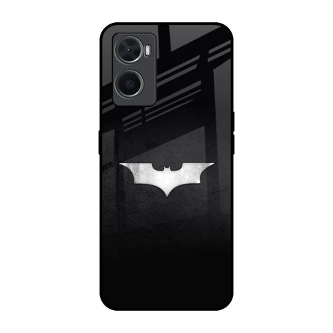 Super Hero Logo Oppo A96 Glass Back Cover Online