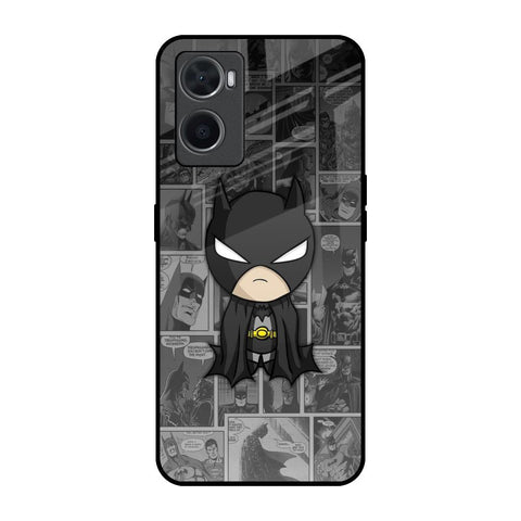 Cartoon Art Oppo A96 Glass Back Cover Online