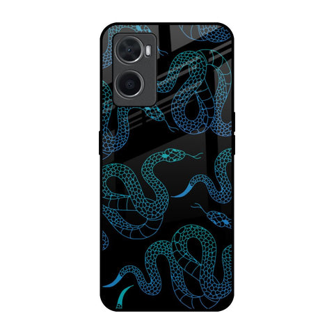 Serpentine Oppo A96 Glass Back Cover Online