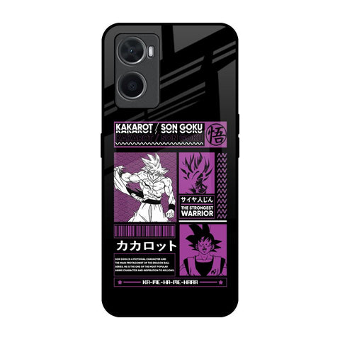 Strongest Warrior Oppo A96 Glass Back Cover Online