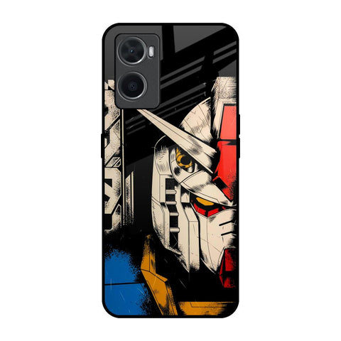 Transformer Art Oppo A96 Glass Back Cover Online
