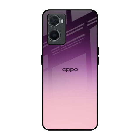 Purple Gradient Oppo A96 Glass Back Cover Online