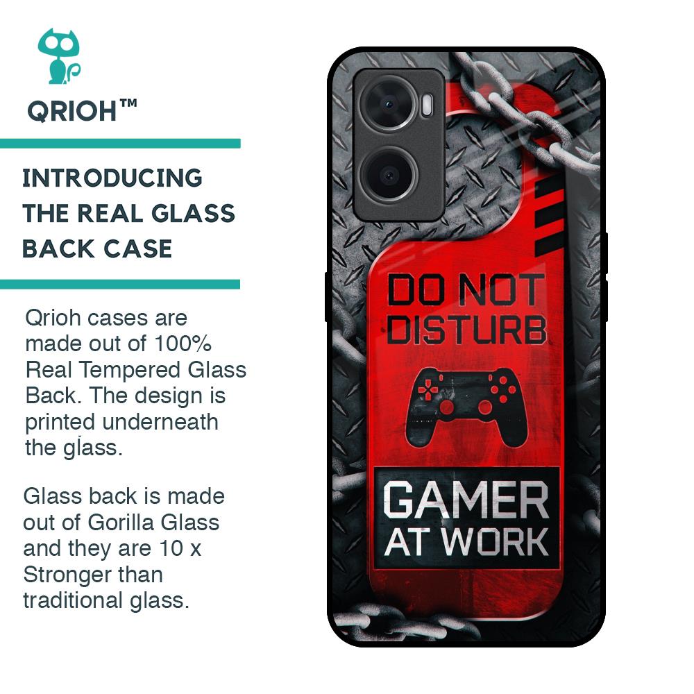 Do No Disturb Glass Case For Oppo A96