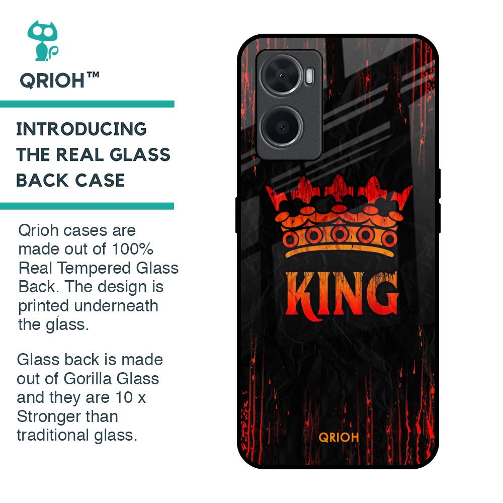 Royal King Glass Case for Oppo A96
