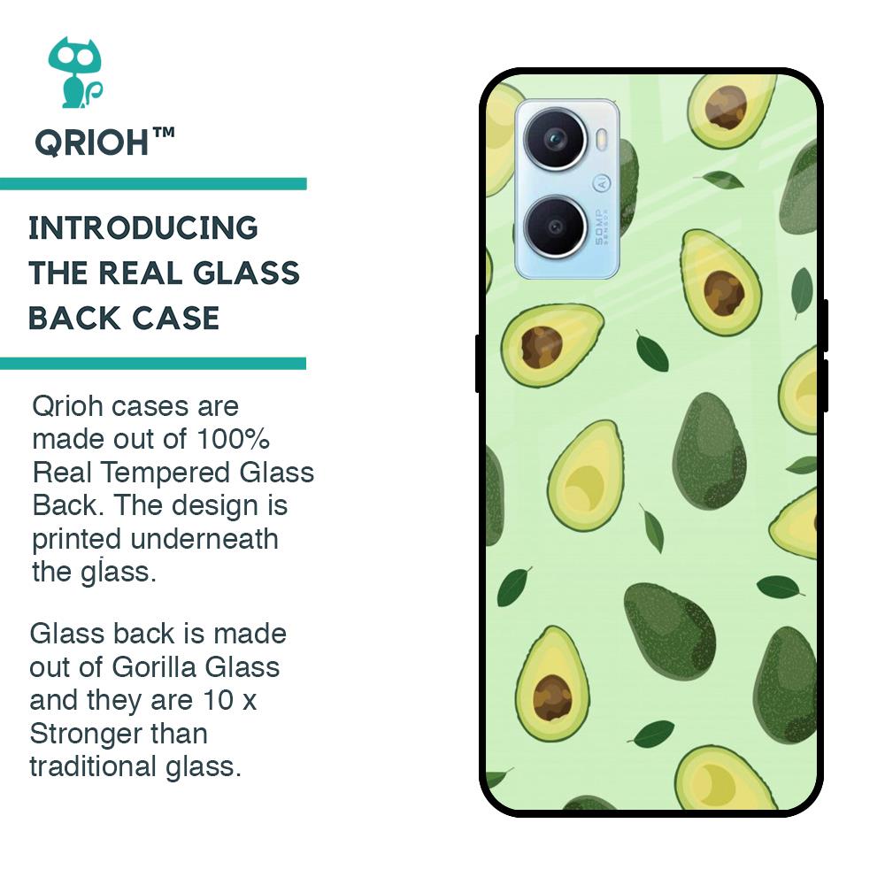 Avocado Green Glass Case For Oppo A96