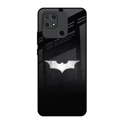 Super Hero Logo Redmi 10 Glass Back Cover Online