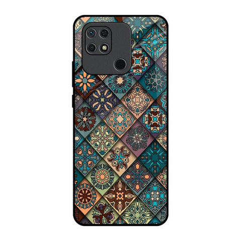 Retro Art Redmi 10 Glass Back Cover Online