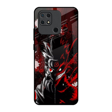 Dark Character Redmi 10 Glass Back Cover Online