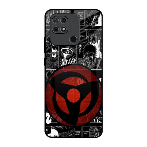 Sharingan Redmi 10 Glass Back Cover Online
