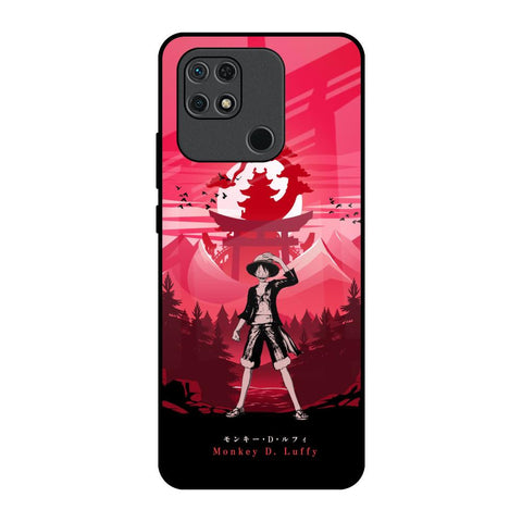 Lost In Forest Redmi 10 Glass Back Cover Online