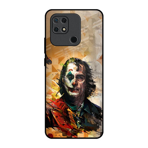 Psycho Villain Redmi 10 Glass Back Cover Online