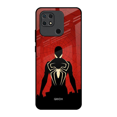 Mighty Superhero Redmi 10 Glass Back Cover Online