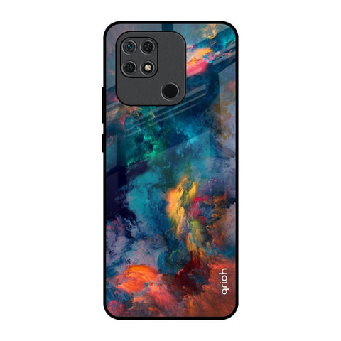 Cloudburst Redmi 10 Glass Back Cover Online