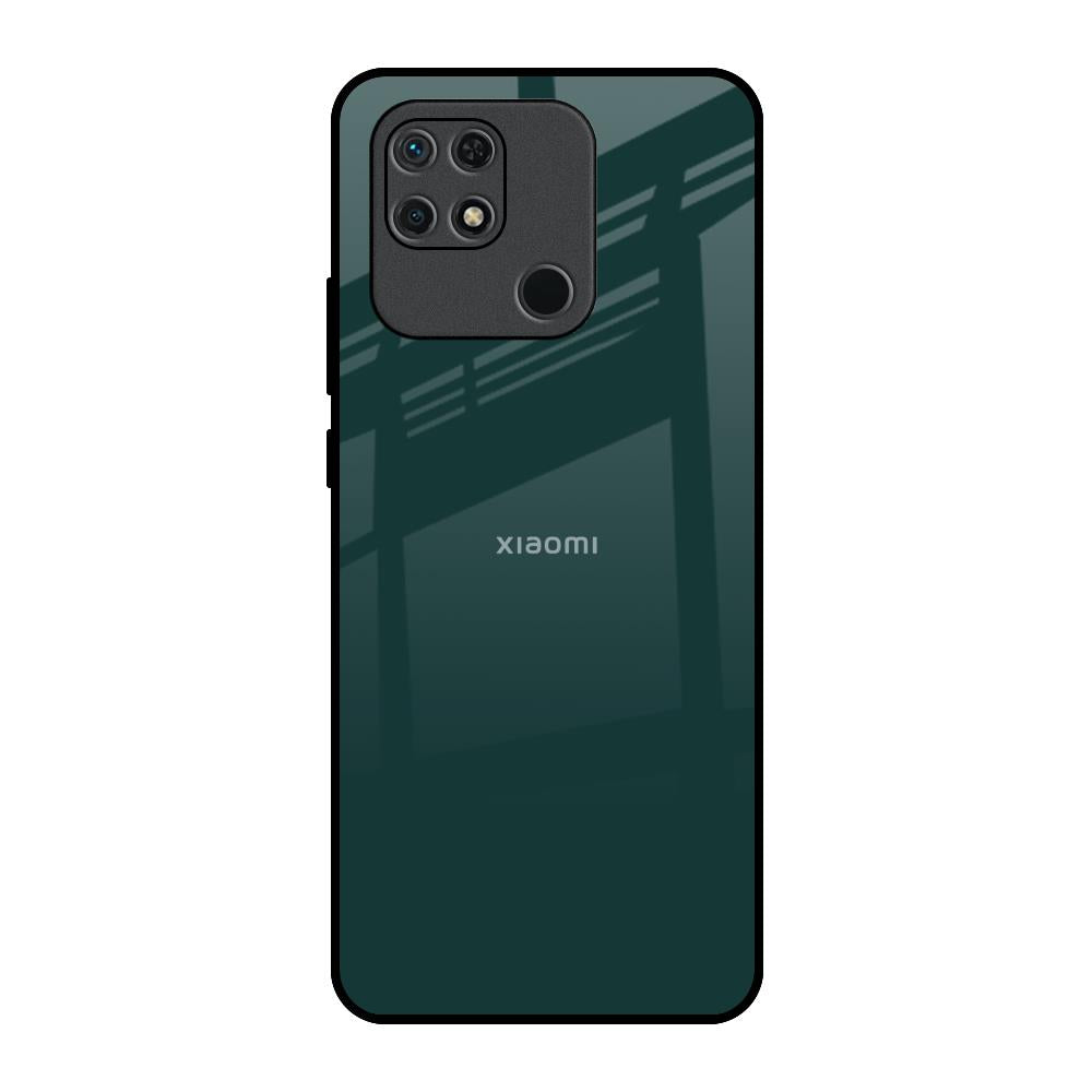 Olive Redmi 10 Glass Back Cover Online
