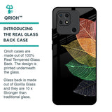 Colorful Leaves Glass Case for Redmi 10
