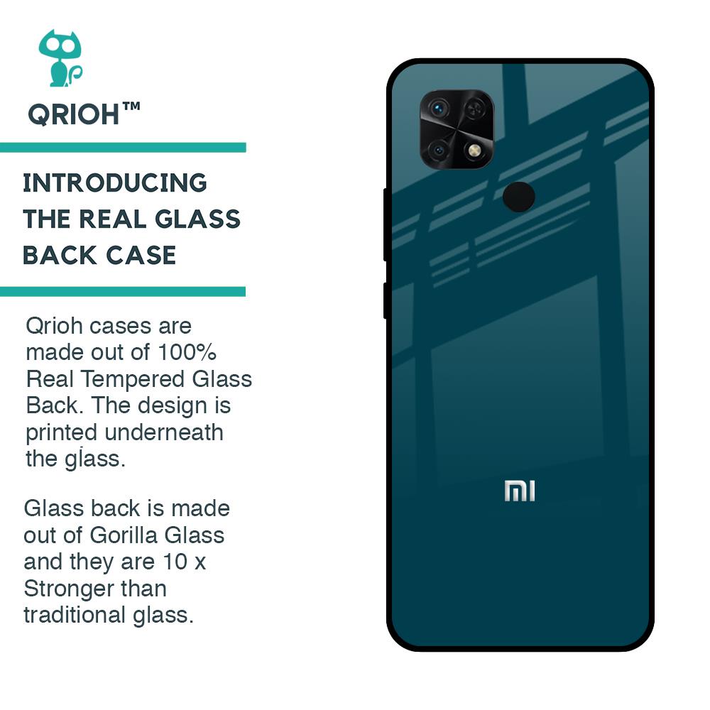 Emerald Glass Case for Redmi 10