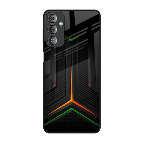 Modern Ultra Chevron Samsung Galaxy F23 5G Glass Back Cover Online