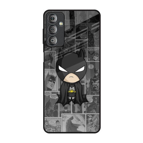 Cartoon Art Samsung Galaxy F23 5G Glass Back Cover Online