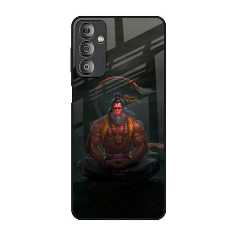 Lord Hanuman Animated Samsung Galaxy F23 5G Glass Back Cover Online