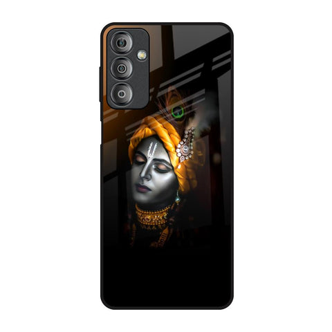 Ombre Krishna Samsung Galaxy F23 5G Glass Back Cover Online