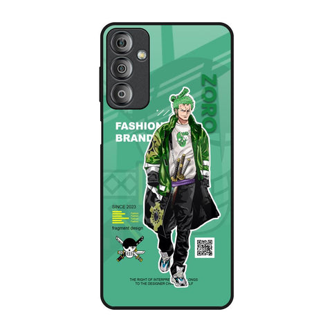 Zoro Bape Samsung Galaxy F23 5G Glass Back Cover Online