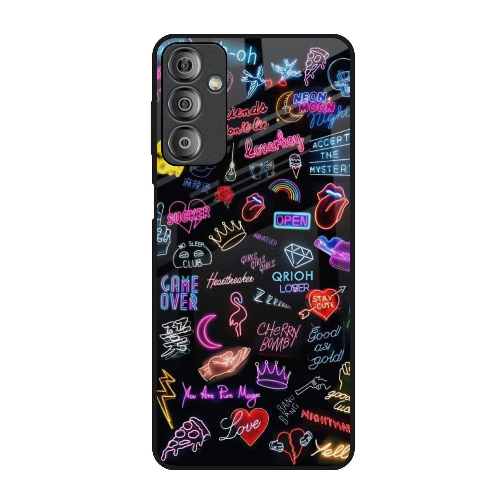 Accept The Mystery Samsung Galaxy F23 5G Glass Back Cover Online